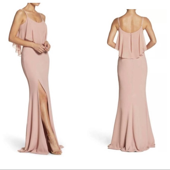 Dress the Population Dresses & Skirts - Dress the Population Diana Side Slit Gown